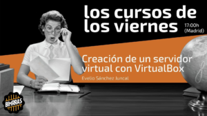 Portada servidor virtual con virtualbox