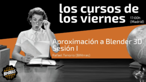 Portada de Introducción a Blender. Sesión I